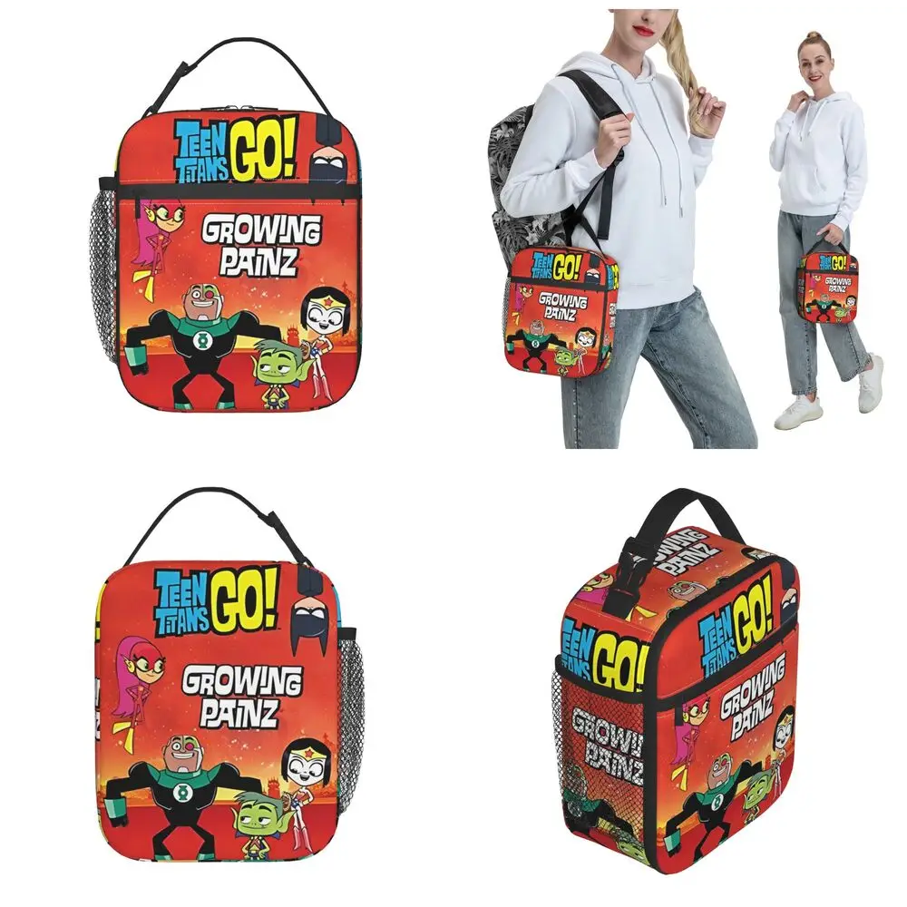 Kawaii Anime Teen Titans Go! Growing Painz Lunch Bag