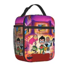 Teen Titans Go Team Comic Insulated Lunch Bags High Capacity Lunch Container Cooler Bag Tote Lunch Box Beach Travel Food Handbag Teen Titans Go Team Comic Insulated Lunch Bags High Capacity Lunch Container Cooler Bag Tote Lunch Box Beach Travel Food Handbag