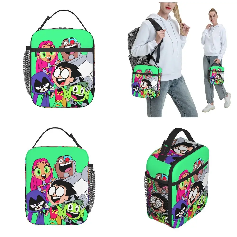Kawaii Anime Teen Titans Go! Character Lunch Bag