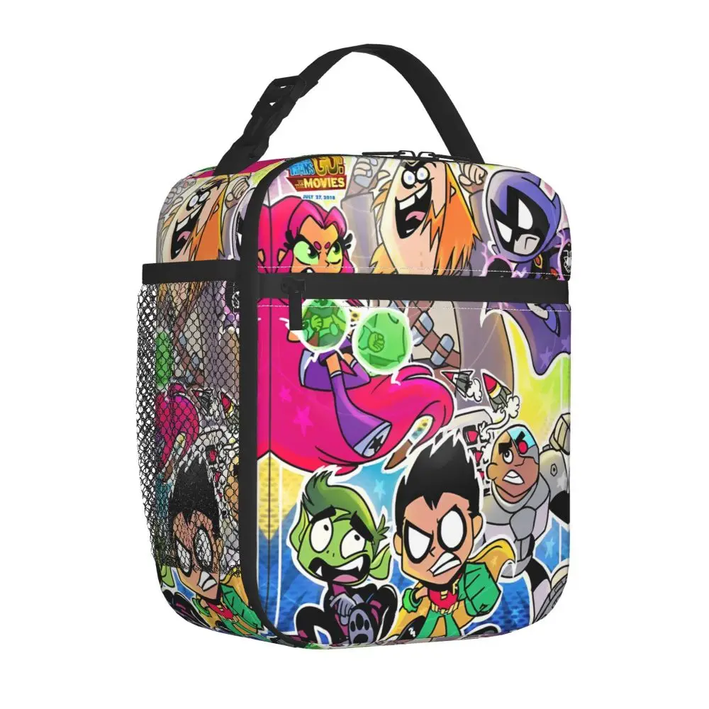 Kawaii Teen Titans Go! Cartoon Character Lunch Bag