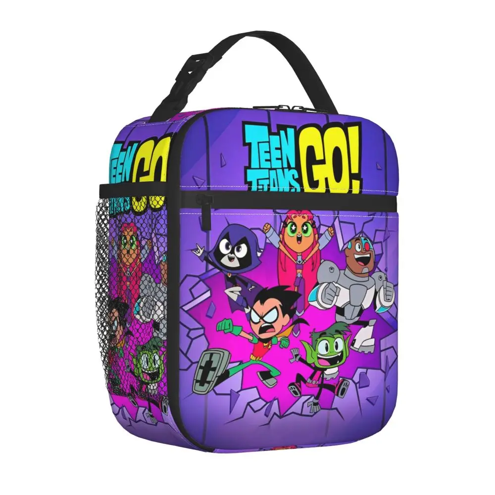 Kawaii Cartoon Teen Titans Go! Character Lunch Bag