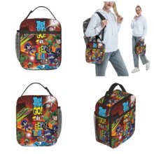 Teen Titans Go Team Comic Insulated Lunch Bags High Capacity Lunch Container Cooler Bag Tote Lunch Box Beach Travel Food Handbag Teen Titans Go Team Comic Insulated Lunch Bags High Capacity Lunch Container Cooler Bag Tote Lunch Box Beach Travel Food Handbag