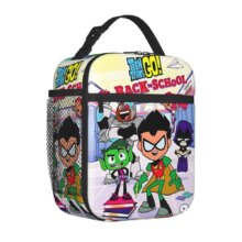 Teen Titans Go Team Comic Insulated Lunch Bags High Capacity Lunch Container Cooler Bag Tote Lunch Box Beach Travel Food Handbag Teen Titans Go Team Comic Insulated Lunch Bags High Capacity Lunch Container Cooler Bag Tote Lunch Box Beach Travel Food Handbag