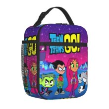Teen Titans Go Team Comic Insulated Lunch Bags High Capacity Lunch Container Cooler Bag Tote Lunch Box Beach Travel Food Handbag Teen Titans Go Team Comic Insulated Lunch Bags High Capacity Lunch Container Cooler Bag Tote Lunch Box Beach Travel Food Handbag