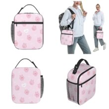 Asamimichaan Cute Asamimi Love Insulated Lunch Bags Portable Reusable Cooler Bag Tote Lunch Box School Outdoor Food Bag Asamimichaan Cute Asamimi Love Insulated Lunch Bags Portable Reusable Cooler Bag Tote Lunch Box School Outdoor Food Bag