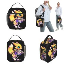 Digimon Tyrannomon Insulated Lunch Bags Thermal Bag Meal Container High Capacity Tote Lunch Box Girl Boy School Outdoor Digimon Tyrannomon Insulated Lunch Bags Thermal Bag Meal Container High Capacity Tote Lunch Box Girl Boy School Outdoor