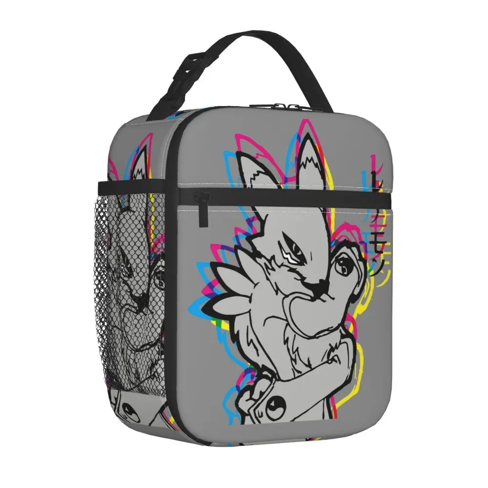 Digimon Renamon Kawaii Insulated Lunch Bag