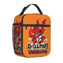 Digimon Tyrannomon Insulated Lunch Bags Thermal Bag Meal Container High Capacity Tote Lunch Box Girl Boy School Outdoor Digimon Tyrannomon Insulated Lunch Bags Thermal Bag Meal Container High Capacity Tote Lunch Box Girl Boy School Outdoor