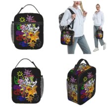 Digimon Tyrannomon Insulated Lunch Bags Thermal Bag Meal Container High Capacity Tote Lunch Box Girl Boy School Outdoor Digimon Tyrannomon Insulated Lunch Bags Thermal Bag Meal Container High Capacity Tote Lunch Box Girl Boy School Outdoor