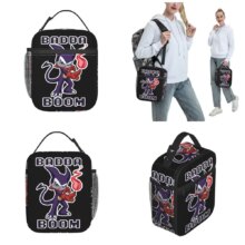 Digimon Tyrannomon Insulated Lunch Bags Thermal Bag Meal Container High Capacity Tote Lunch Box Girl Boy School Outdoor Digimon Tyrannomon Insulated Lunch Bags Thermal Bag Meal Container High Capacity Tote Lunch Box Girl Boy School Outdoor