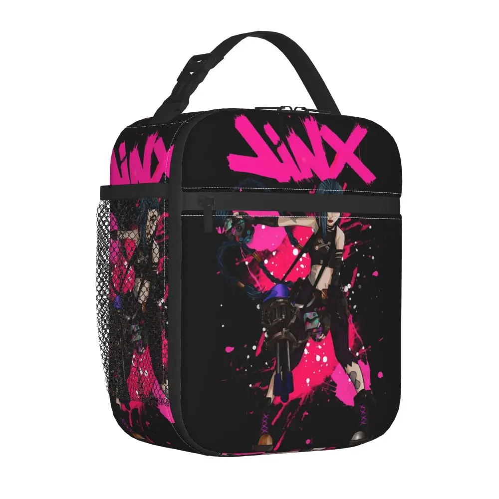 Arcane Jinx Graffiti Polyester Kawaii Lunch Bag 
