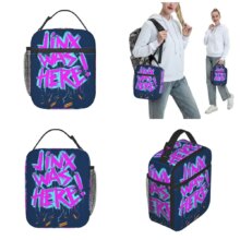 Arcane Insulated Lunch Bags High Capacity Jinx Graffiti Lunch Container Thermal Bag Lunch Box Tote School Travel Food Handbags Arcane Insulated Lunch Bags High Capacity Jinx Graffiti Lunch Container Thermal Bag Lunch Box Tote School Travel Food Handbags