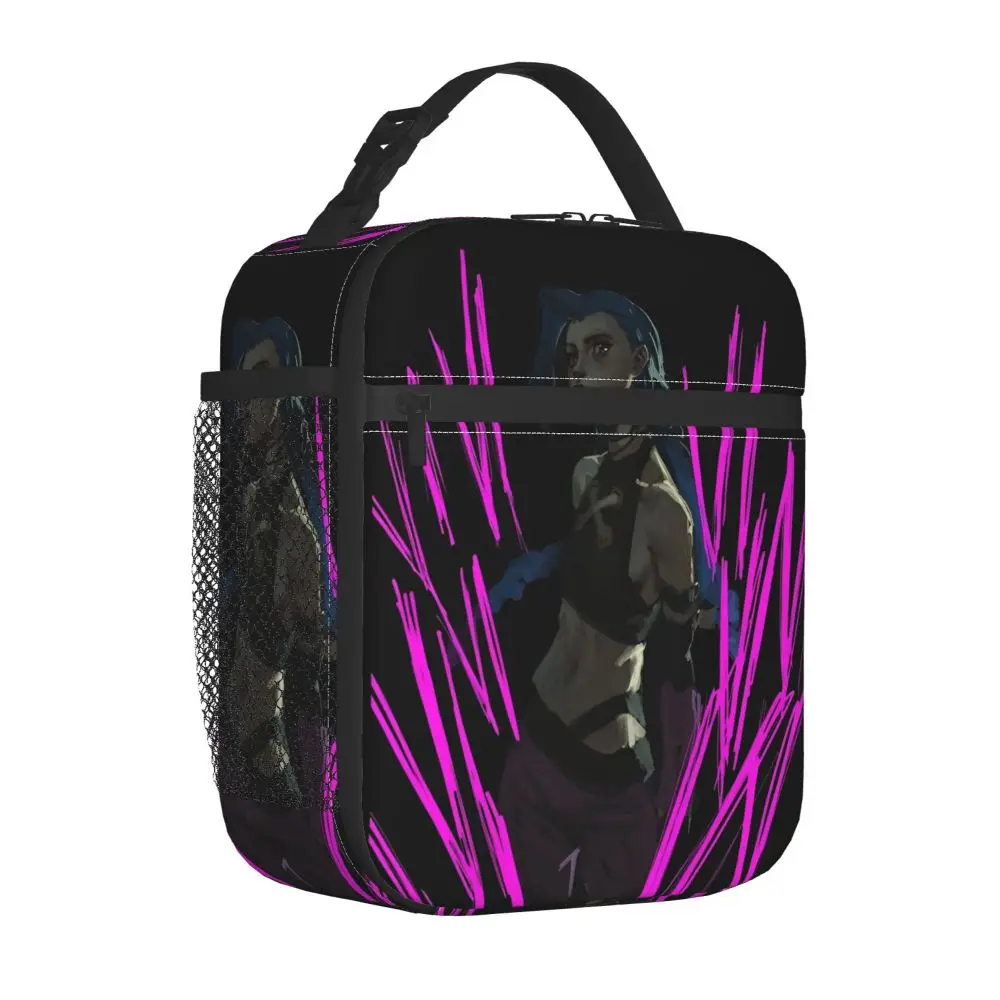 Arcane Jinx Graffiti Printed Kawaii Lunch Bag