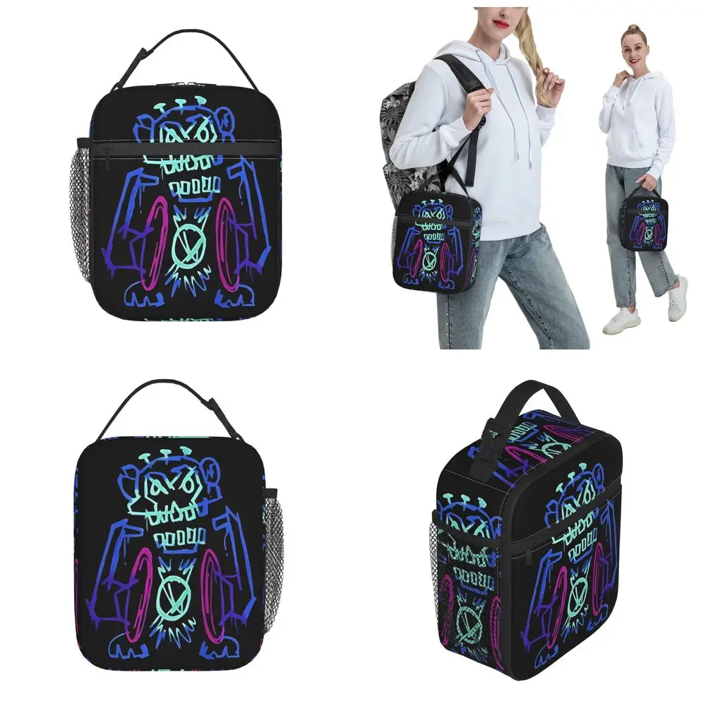 Kawaii Arcane Jinx Graffiti Printed Lunch Bag