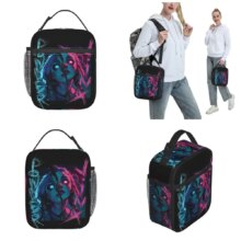 Arcane Insulated Lunch Bags High Capacity Jinx Graffiti Lunch Container Thermal Bag Lunch Box Tote School Travel Food Handbags Arcane Insulated Lunch Bags High Capacity Jinx Graffiti Lunch Container Thermal Bag Lunch Box Tote School Travel Food Handbags