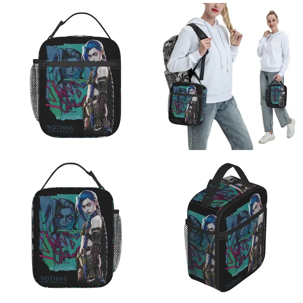 Kawaii Arcane Jinx Graffiti Insulated Lunch Bag
