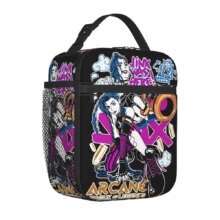 Arcane Insulated Lunch Bags High Capacity Jinx Graffiti Lunch Container Thermal Bag Lunch Box Tote School Travel Food Handbags Arcane Insulated Lunch Bags High Capacity Jinx Graffiti Lunch Container Thermal Bag Lunch Box Tote School Travel Food Handbags