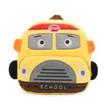 School Bus Kawaii Plush Backpack School Bus Kawaii Plush Backpack