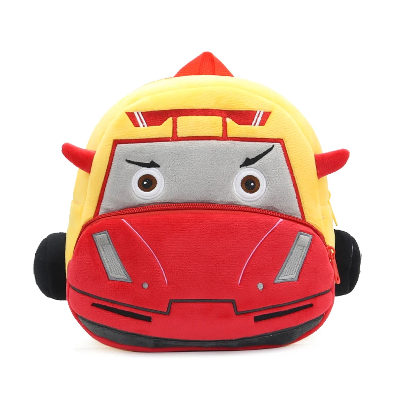 Racing Car Kawaii Plush Backpack 