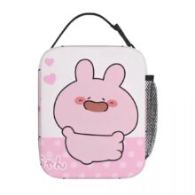 Kawaii Asamimichan Happy Insulated Lunch Bag Kawaii Asamimichan Happy Insulated Lunch Bag