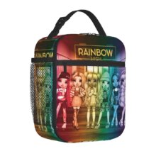 Kawaii Anime Rainbow High Lunch Bag – Character Kawaii Anime Rainbow High Lunch Bag - Character