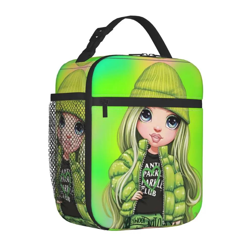 Kawaii Anime Rainbow High Jade Hunter Lunch Bag