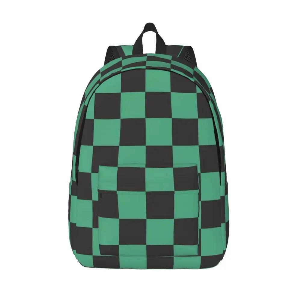 Kawaii Anime Demon Slayer Tanjiro Pattern Backpack