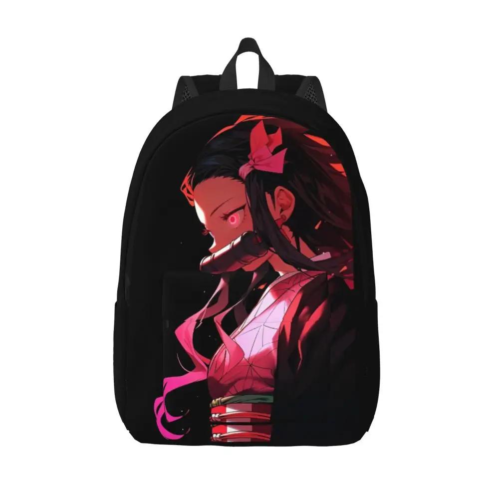 Cartoon Demon Slayer Kawaii Nezuko Kamado Backpack