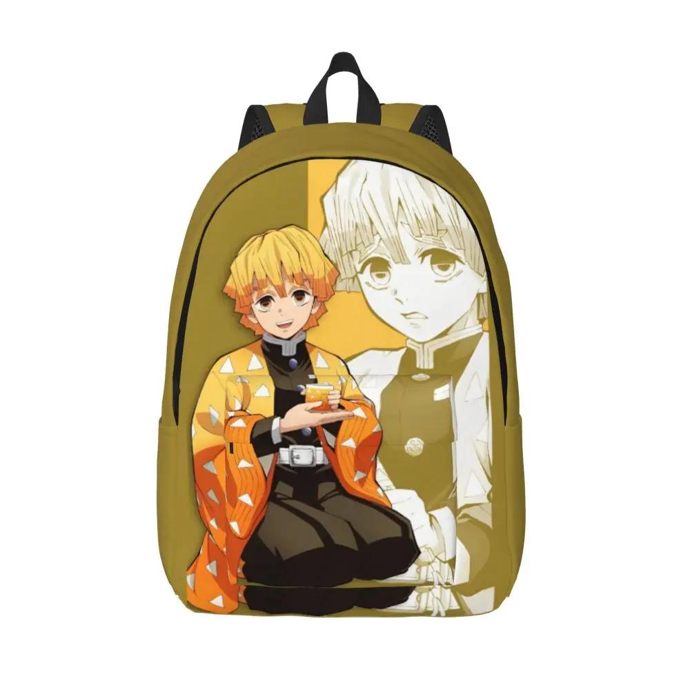 Kawaii Anime Demon Slayer Zenitsu Agatsuma Backpack