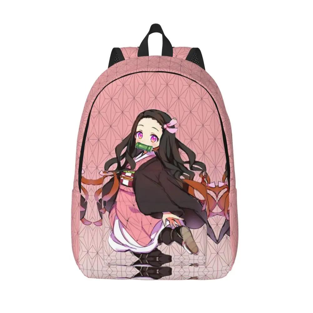Kawaii Anime Demon Slayer Nezuko School Backpack