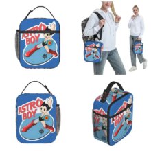 Kawaii Anime Astro Boy Blue Lunch Bag Kawaii Anime Astro Boy Blue Lunch Bag