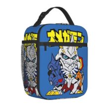 Kawaii Cartoon Digimon Omegamon Lunch Bag Kawaii Cartoon Digimon Omegamon Lunch Bag