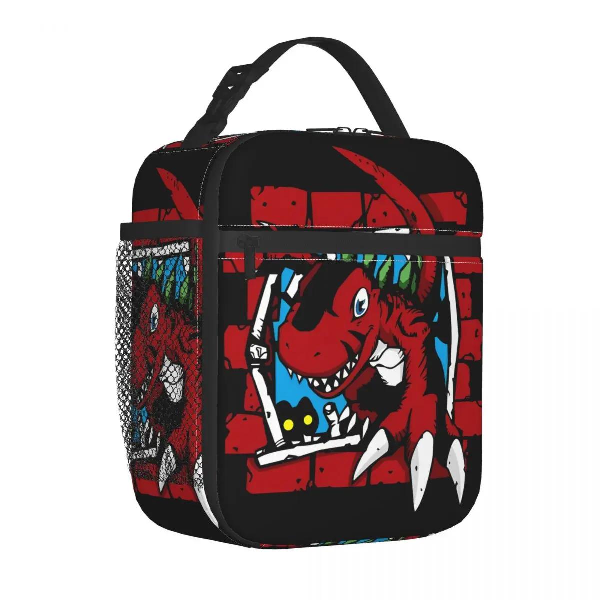 Digimon Tyrannomon Kawaii Insulated Lunch Bag