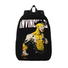 Cartoon Invincible Black Backpack Cartoon Invincible Black Backpack