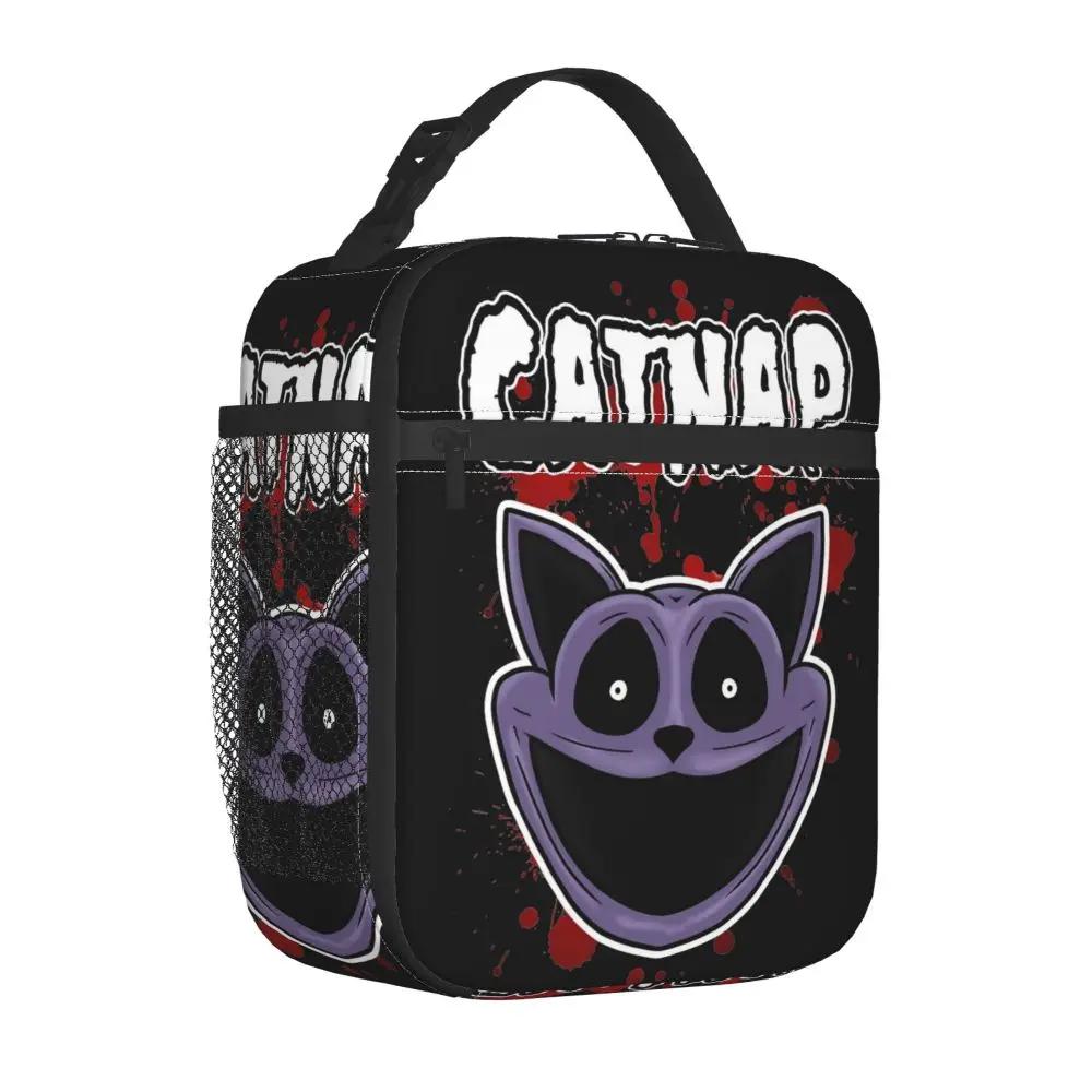 Smiling Critters Monster Catnap Kawaii Insulated Lunch Bag