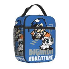 Kawaii Cartoon Digimon Adventure Joe Kido And Gomamon Lunch Bag Kawaii Cartoon Digimon Adventure Joe Kido And Gomamon Lunch Bag