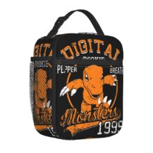 Kawaii Cartoon Digimon Pepper Breath Lunch Bag Kawaii Cartoon Digimon Pepper Breath Lunch Bag