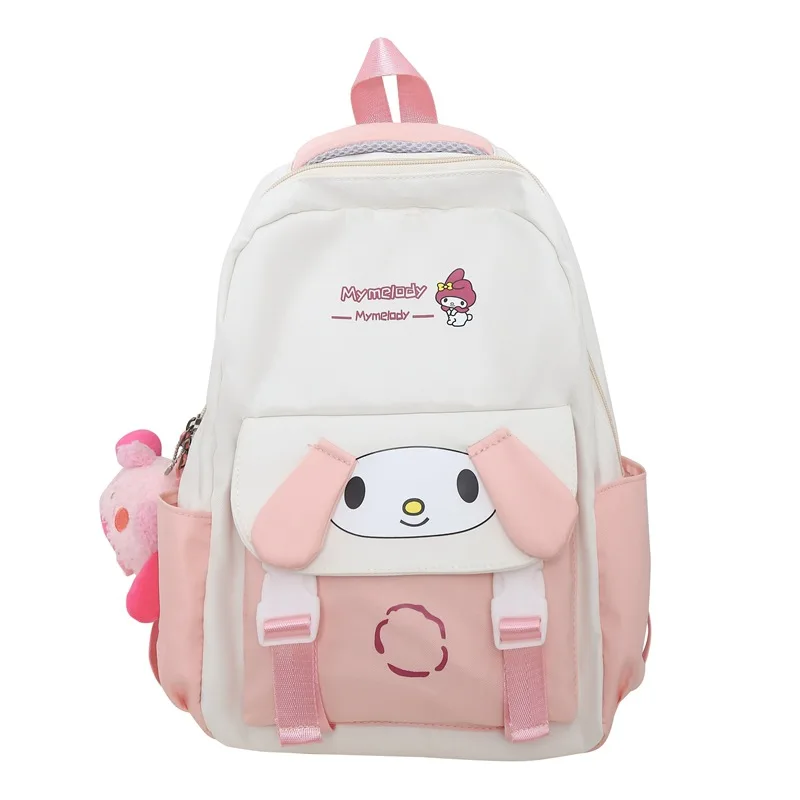 Kawaii Sanrio Cartoon My Melody Canvas Backpack