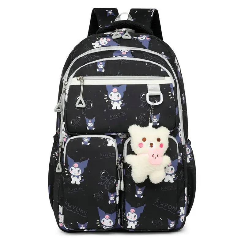 Kuromi Kawaii Printed Backpack
