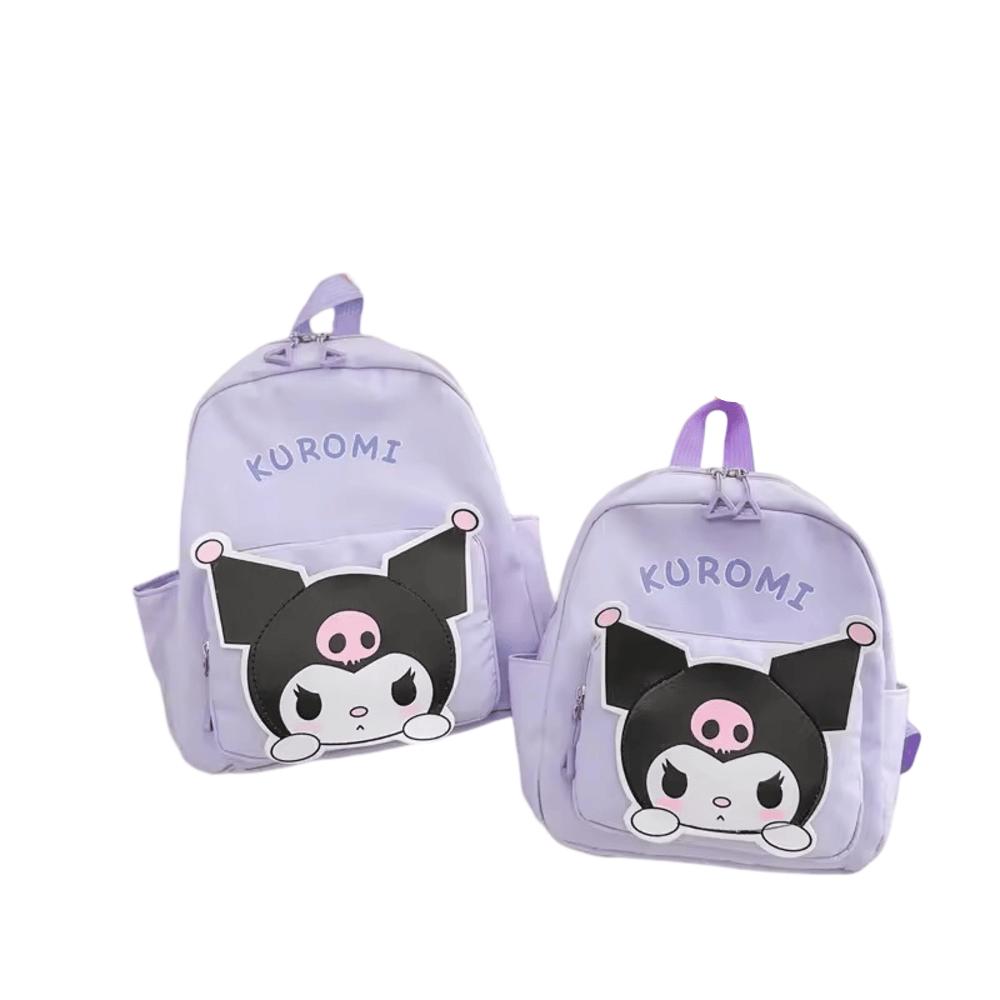 Kawaii Sanrio Anime Kuromi Schoolbag 
