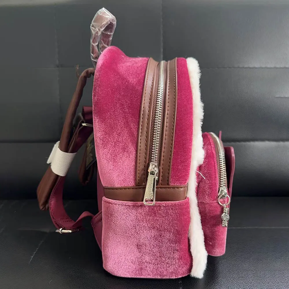 Kawaii Anime Beauty And The Beast Plush Belle Princess Backpack