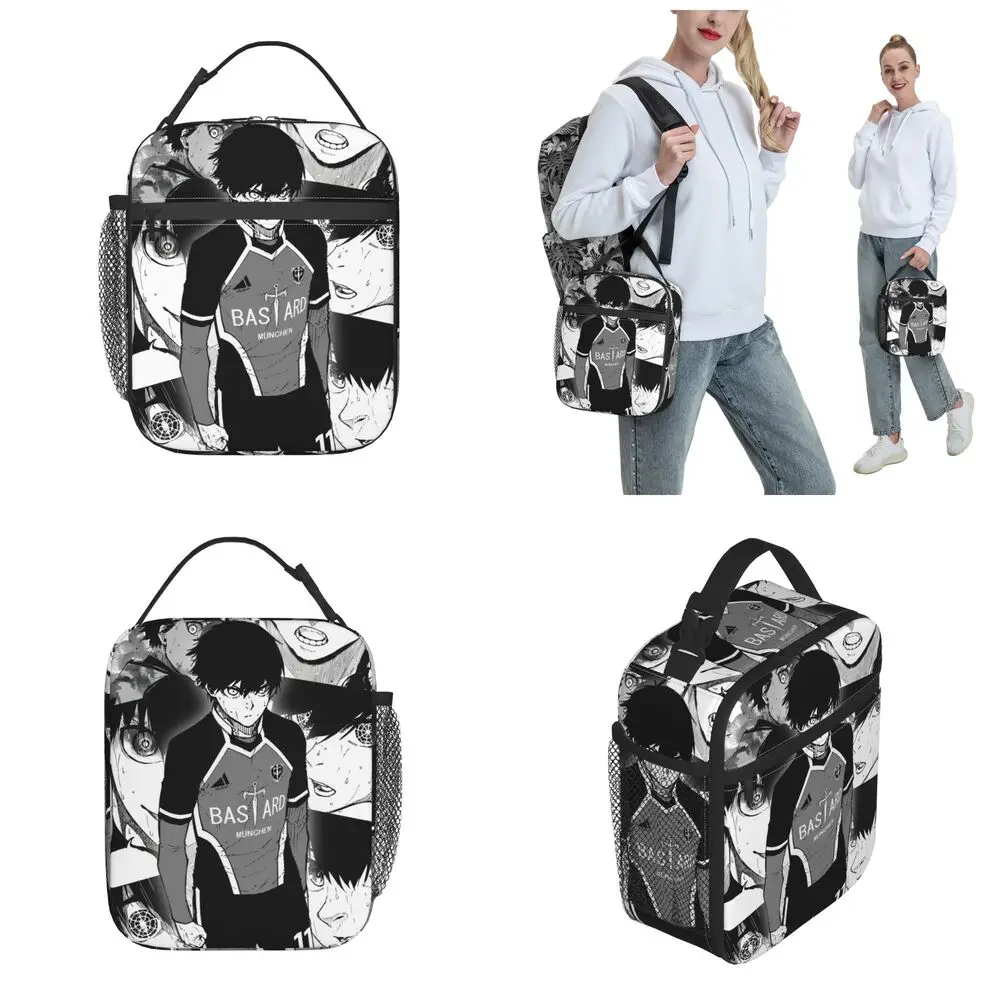 Anime Kawaii Blue Lock Yoichi Isagi Lunch Bag