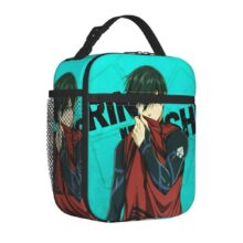 Anime Kawaii Blue Lock Rin Itoshi Lunch Bag Anime Kawaii Blue Lock Rin Itoshi Lunch Bag