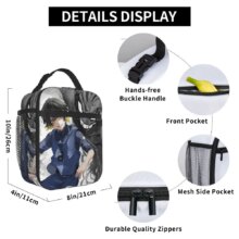 Kawaii Anime Blue Lock Meguru Bachira Lunch Bag Kawaii Anime Blue Lock Meguru Bachira Lunch Bag