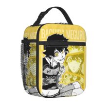 Anime Kawaii Blue Lock Meguru Bachira Insulated Lunch Bag Anime Kawaii Blue Lock Meguru Bachira Insulated Lunch Bag