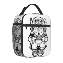 Kawaii Cartoon Dr. Slump Arale Norimaki Insulated Lunch Bag Kawaii Cartoon Dr. Slump Arale Norimaki Insulated Lunch Bag