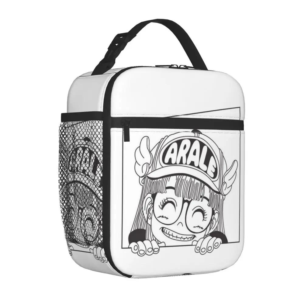 Kawaii Cartoon Dr. Slump Arale White Lunch Bag