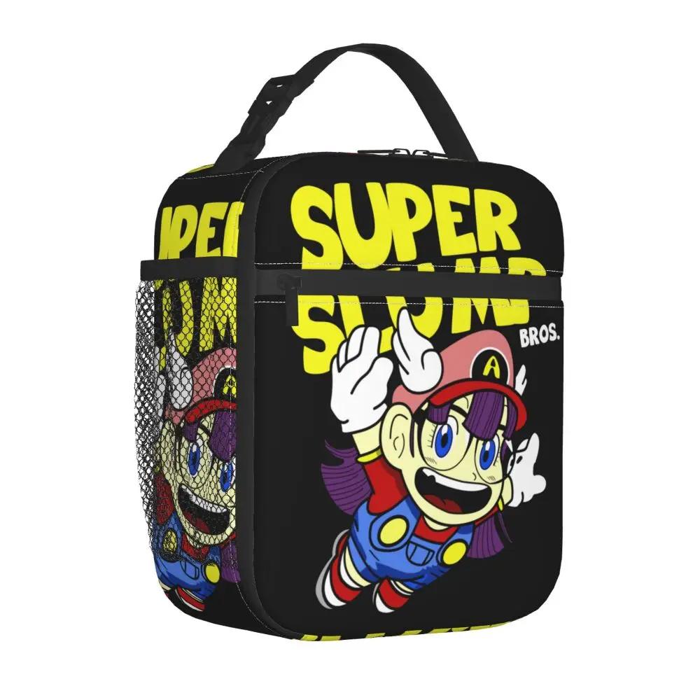 Kawaii Cartoon Dr. Slump Super Slump Bros Lunch Bag