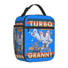 Anime Dandadan Turbo Granny Kawaii Lunch Bag Anime Dandadan Turbo Granny Kawaii Lunch Bag