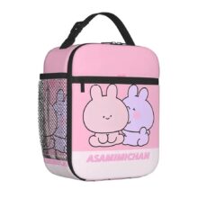 Kawaii Cartoon Asamimichan And Babumimichan Lunch Bag Kawaii Cartoon Asamimichan And Babumimichan Lunch Bag
